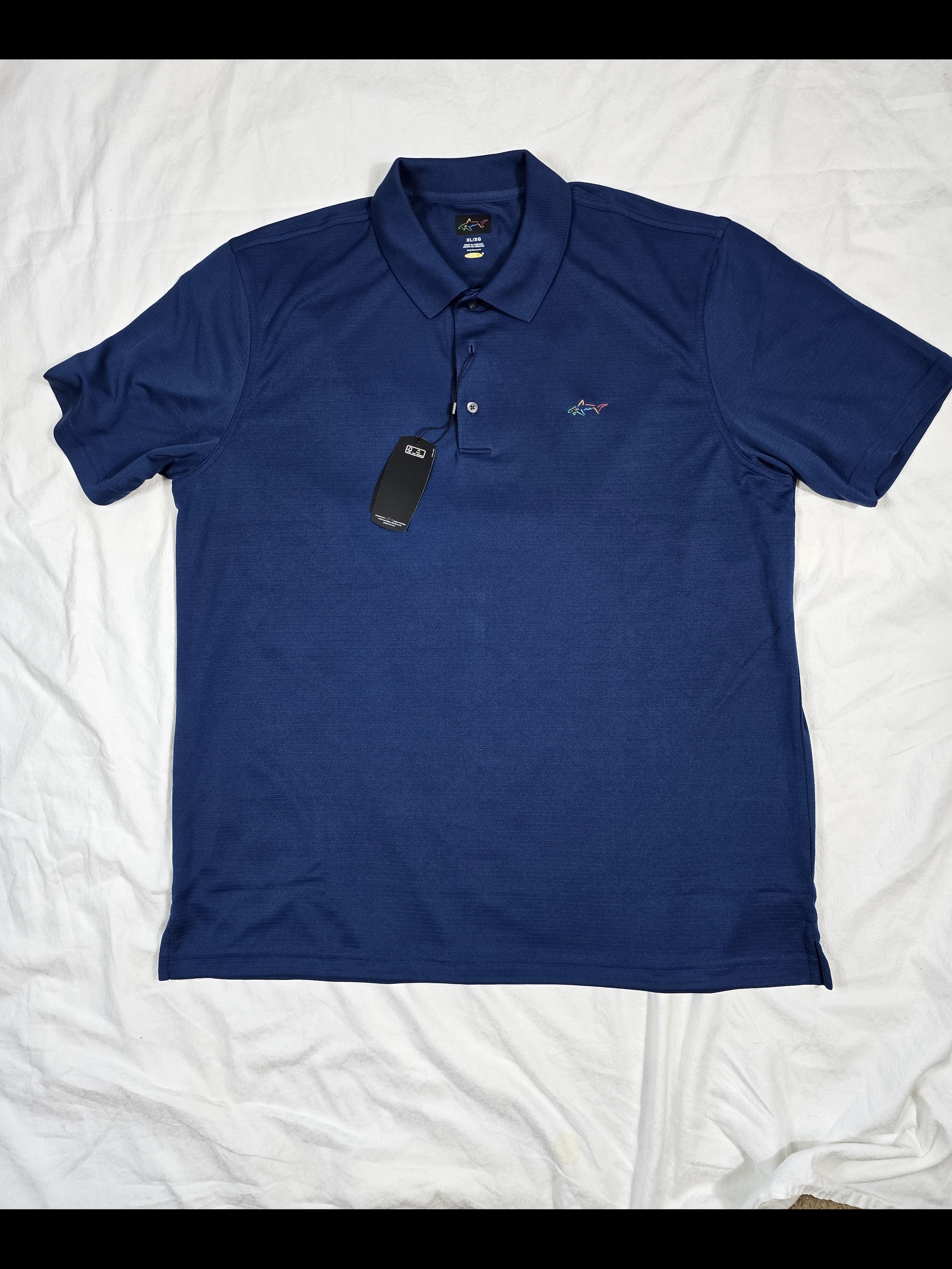Boatman Navy Polo Shirt - Men — image 2 of 5